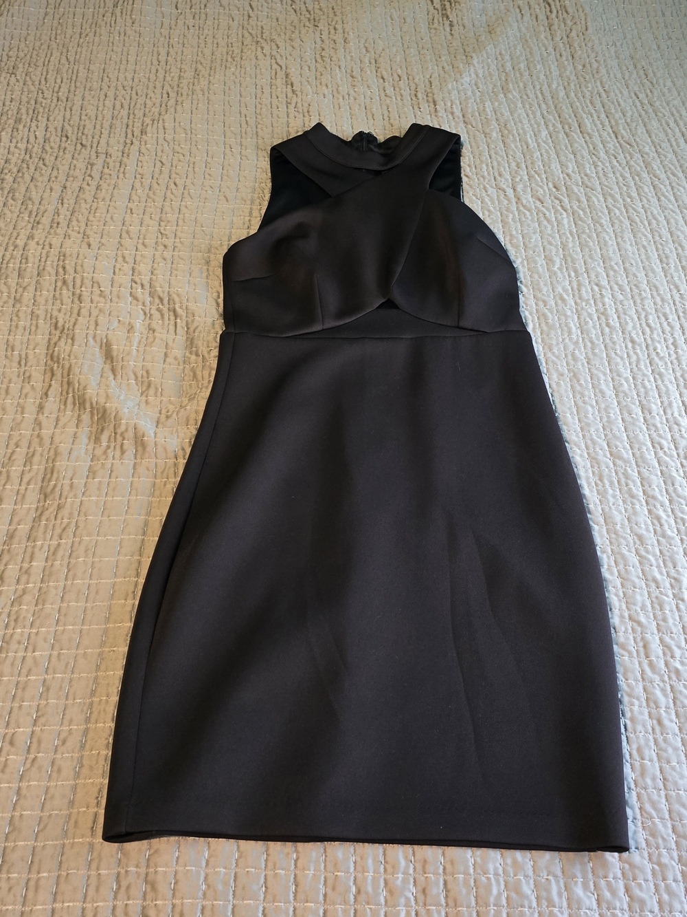 Guess Black Sleeveless Midi Sheath Dress